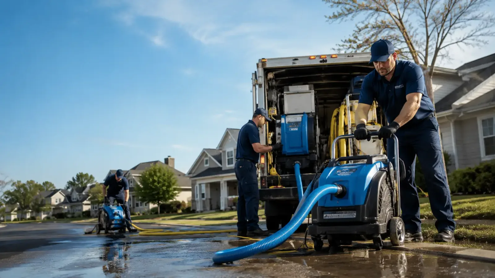 Flood Damage Cleanup in West Wendover, NV